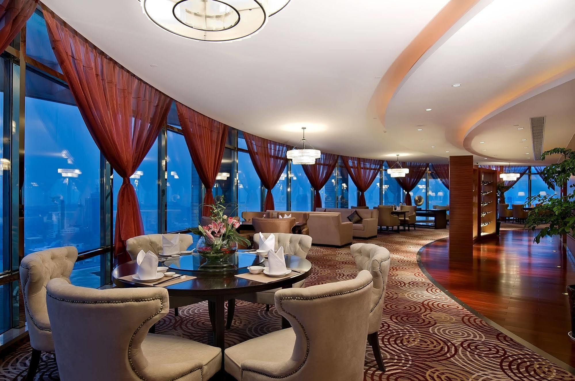 ג'נז'אנג Landison Plaza International Hotel מסעדה תמונה